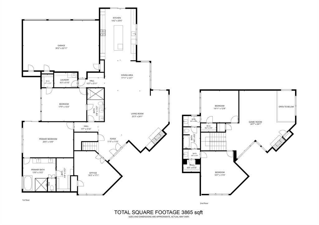 4402 Briargrove Lane, Dallas, TX 75287 Floor plan