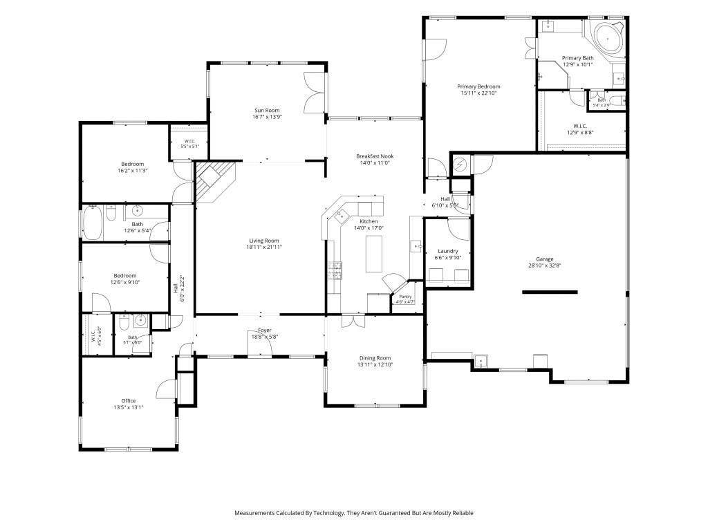 103 Texas Circle, Sunnyvale, TX 75182 Floor plan of the home.