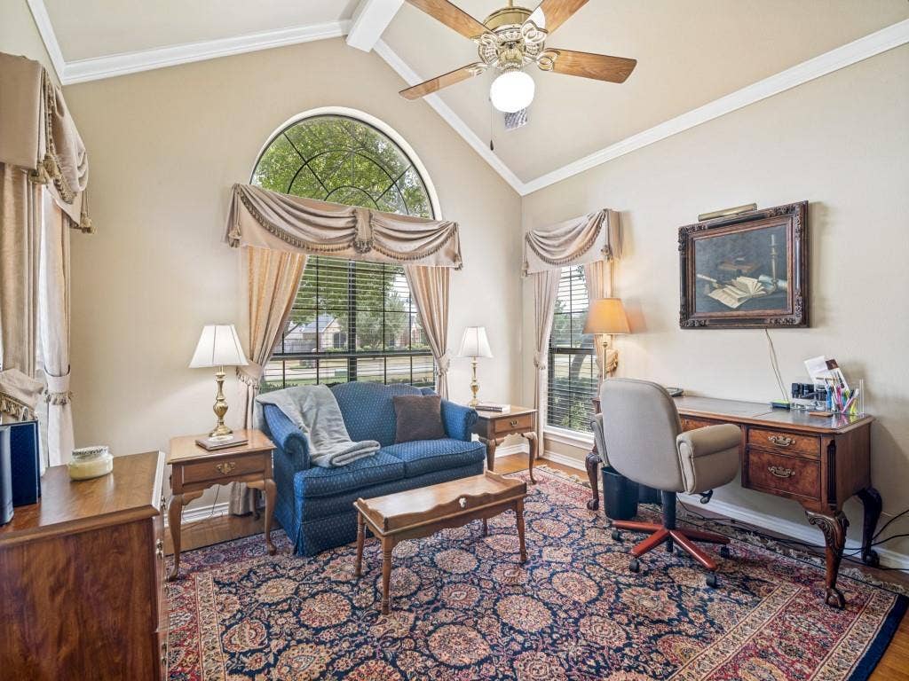 103 Texas Circle, Sunnyvale, TX 75182 Currently used as an office, this room has a vaulted ceiling and closet.