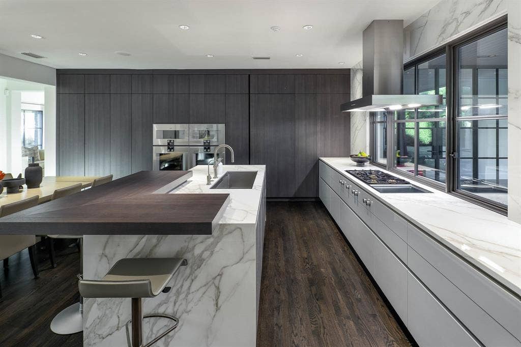 6039 Waggoner Drive, Dallas, TX 75230 Eggersman Designed Kitchen with Gaggenau appliances