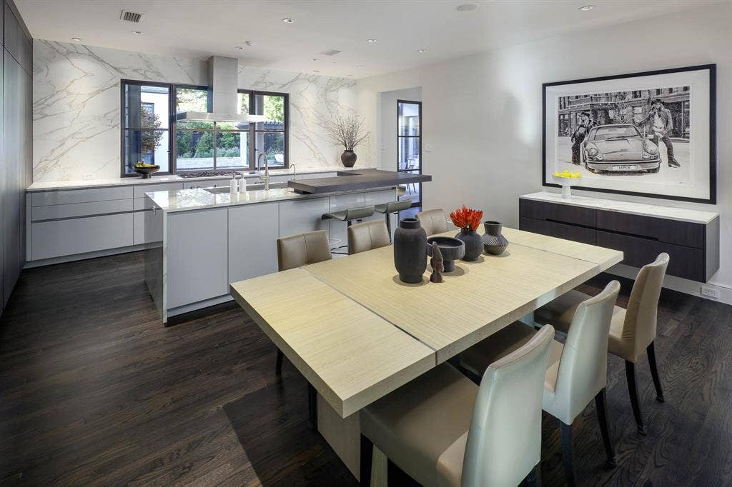 6039 Waggoner Drive, Dallas, TX 75230 Eggersmann Designed Kitchen with Gaggenau appliances