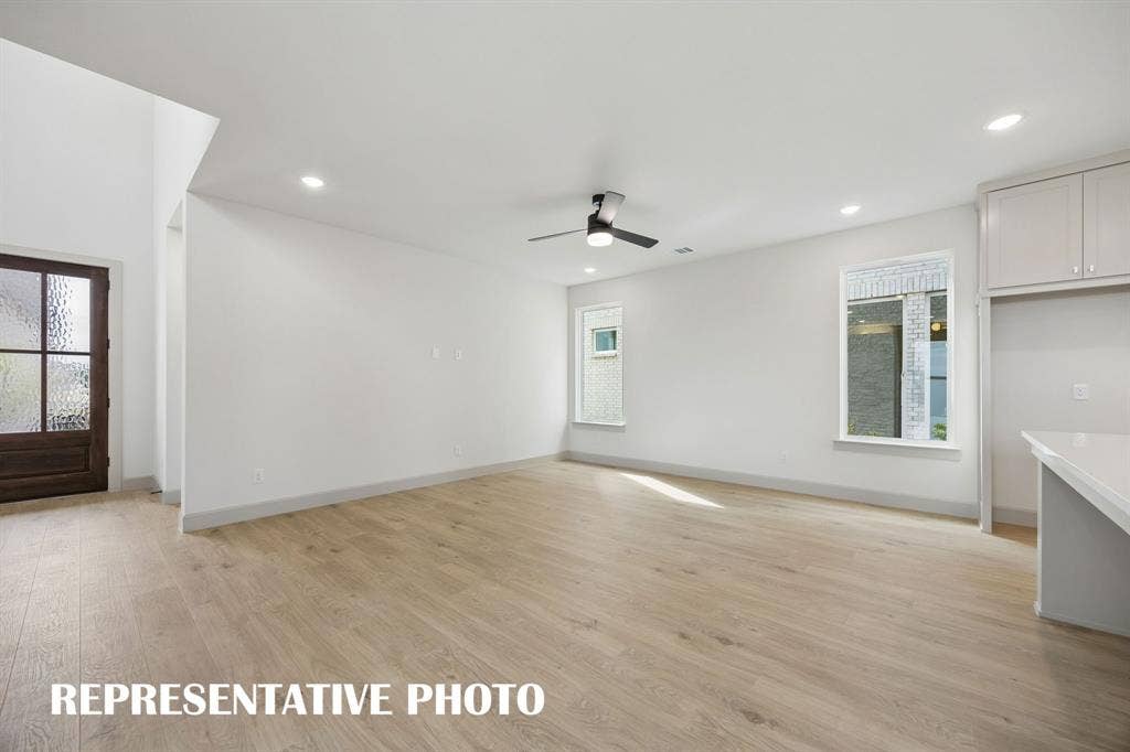 4608 Reveille Drive, McKinney, TX 75071 Your spacious new family room is large enough to host the entire family! REPRESENTATIVE PHOTO