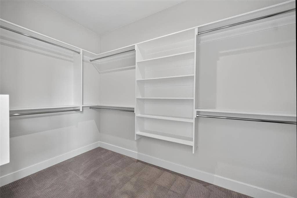 huge primary walk in closet