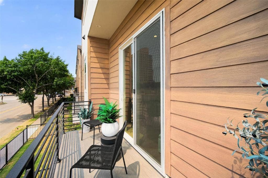 adorable terrace with electricity and water for your outdoor plants