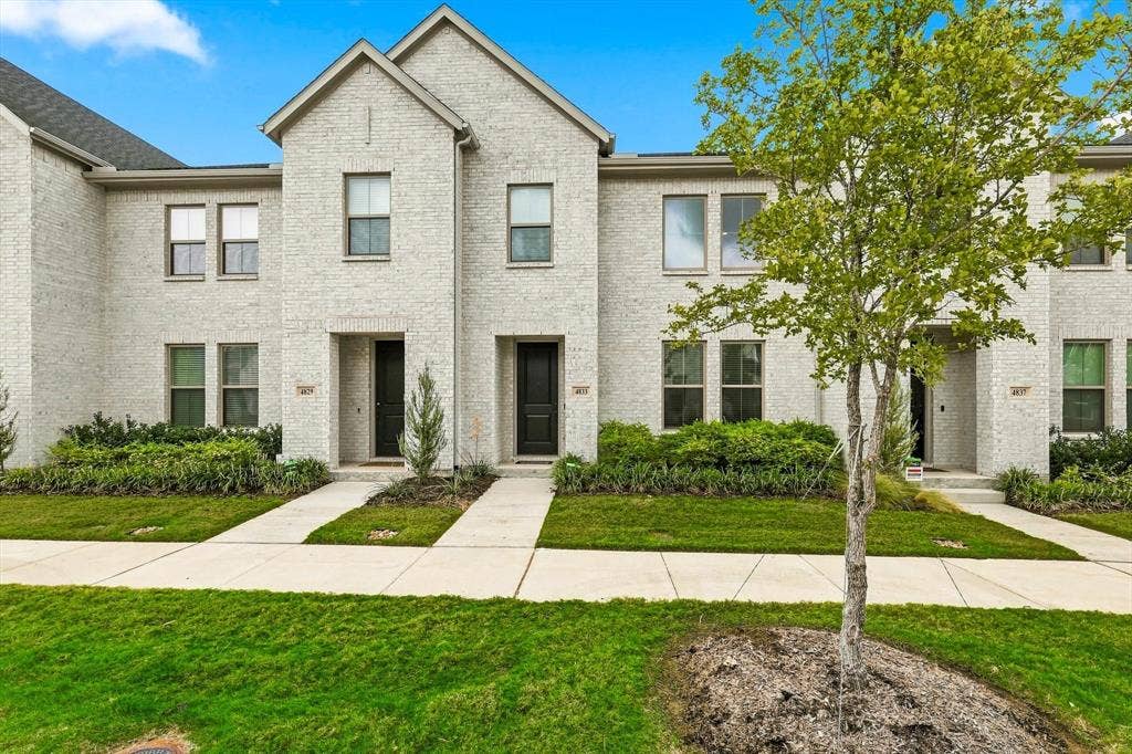 4833 Lunker Street, McKinney, TX 75071 A standout exterior with dramatic rooflines, manicured greenery, and the polished curb appeal today’s buyers love.