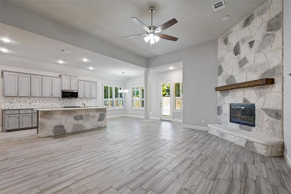 6001 Allison Drive, Midlothian, TX 76065 Enjoy the open concept living space where everyone can be part of the festivities.