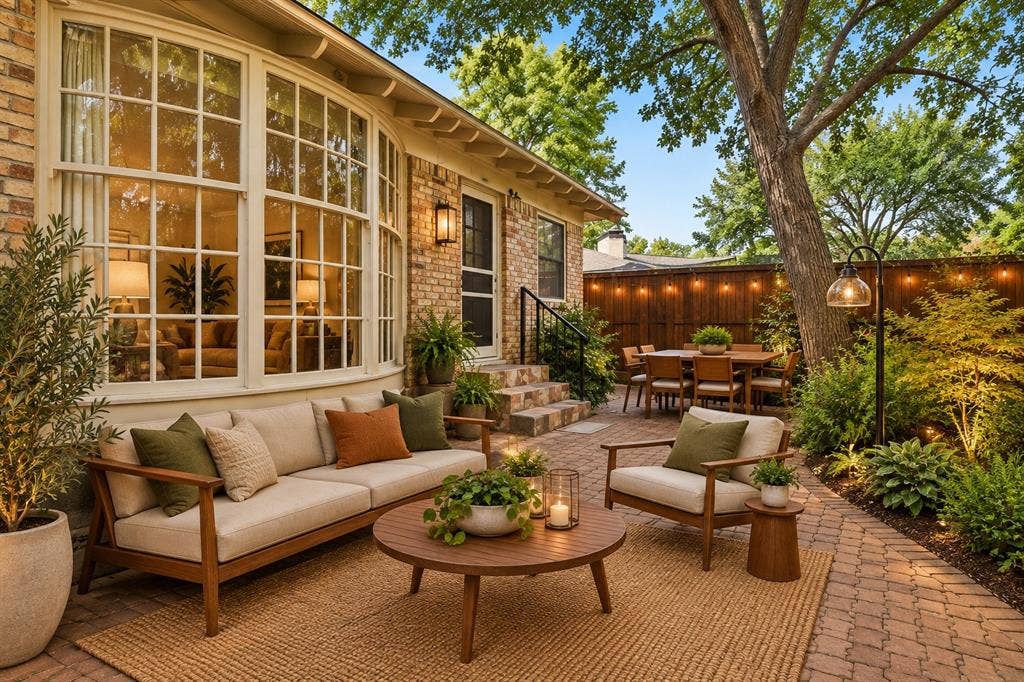 Imagine the Peaceful Evenings Spent Here Virtually Staged