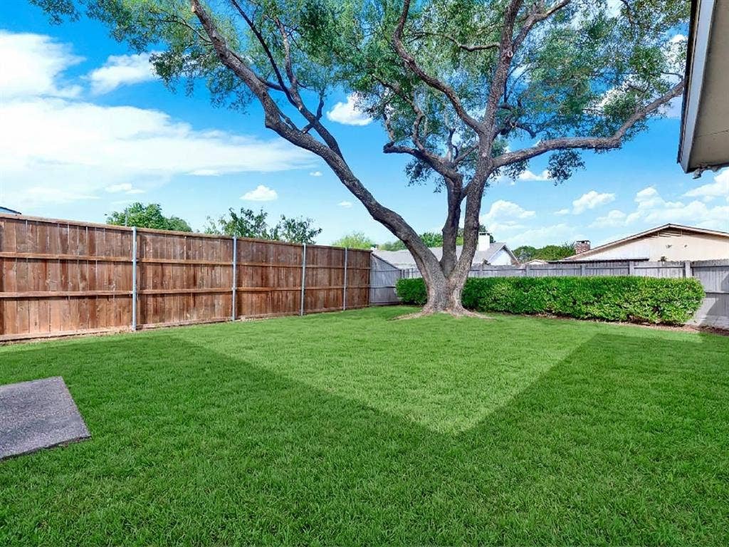 Extra backyard space for activities, play, relaxing, or entertaining