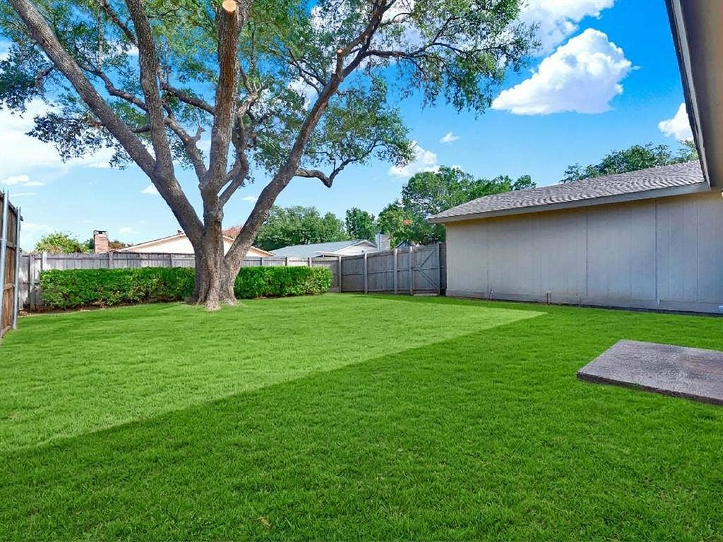 Extra backyard space for activities, play, relaxing, or entertaining