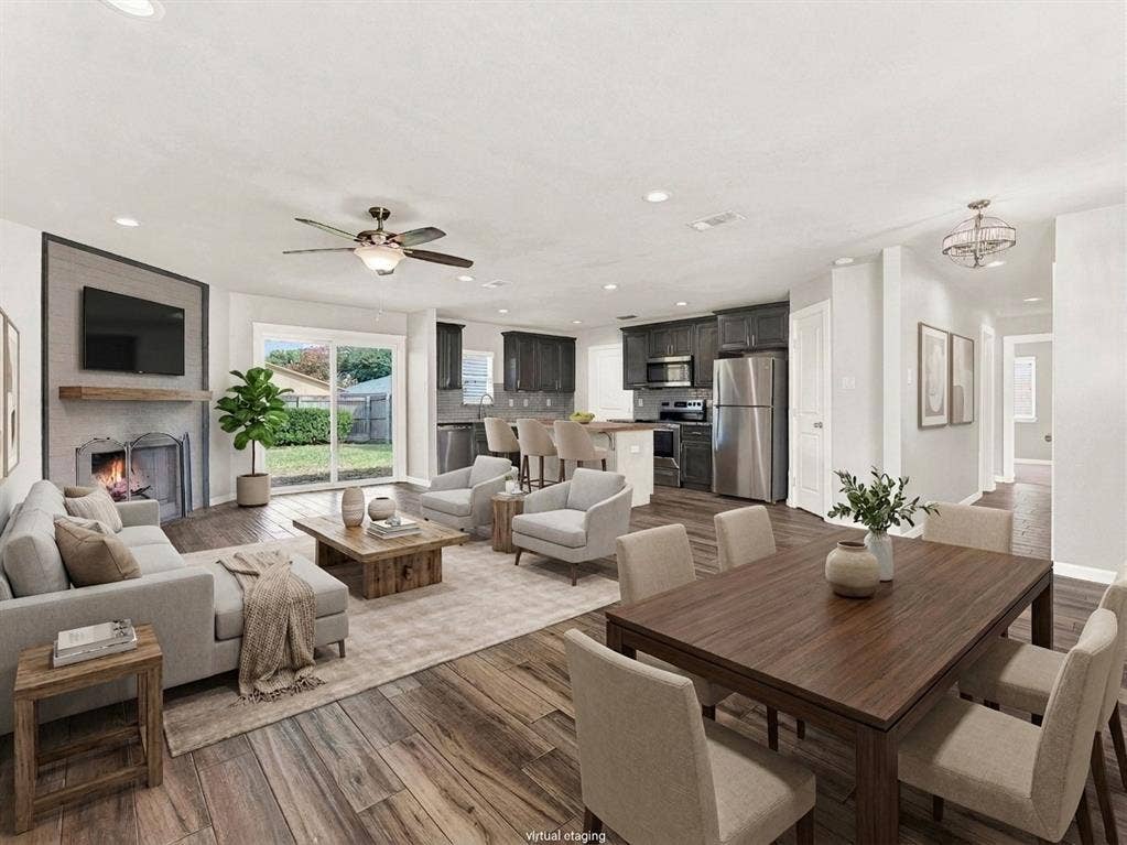 Plenty of open space so you can be creative with your design