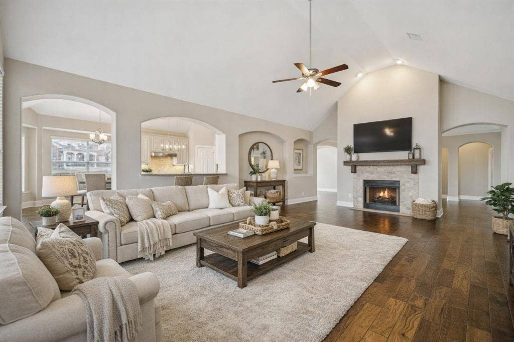 850 Wind Brook Lane, Prosper, TX 75078 Virtually staged