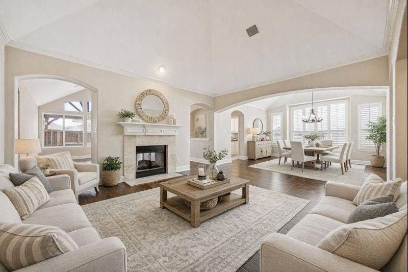 850 Wind Brook Lane, Prosper, TX 75078 Virtually staged