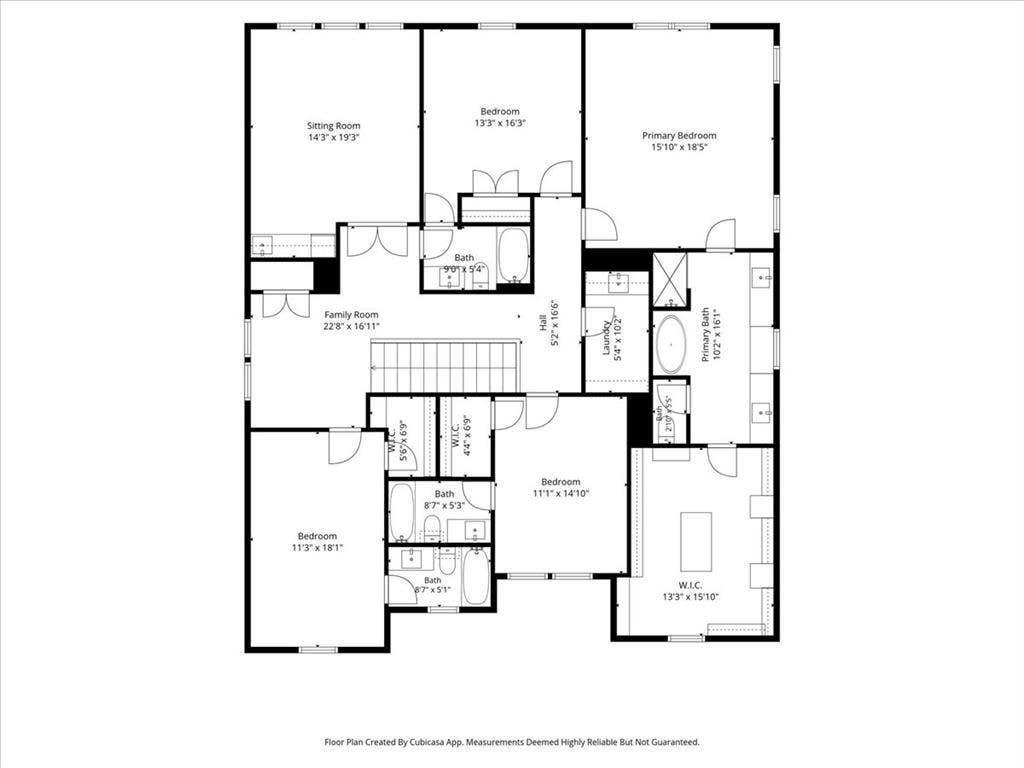 4320 Concho Street, Dallas, TX 75206 Floor plan 2nd Floor