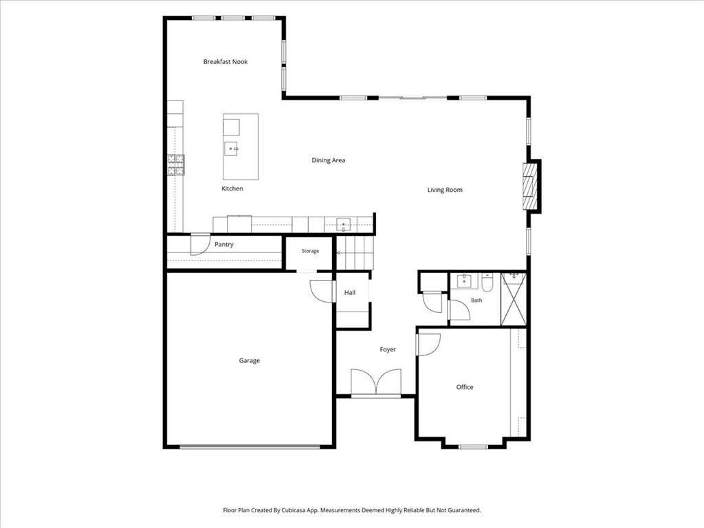4320 Concho Street, Dallas, TX 75206 Floor plan First Floor