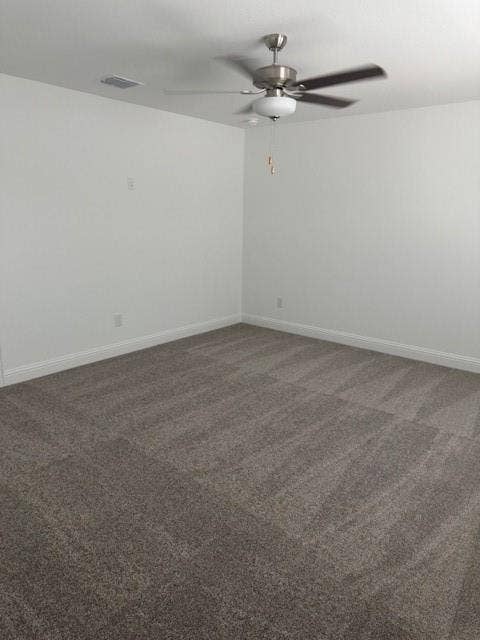 109 North Sky Drive, Celina, TX 75009 Neutral tone carpeting, white walls, and a ceiling fan with integrated lighting