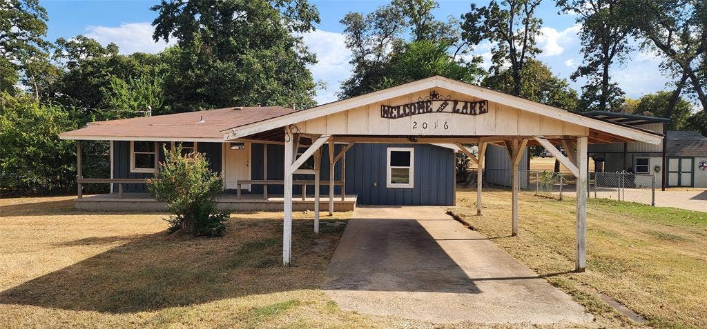 2016 Gavin Road, Tool, TX 75143 Street view of 2016 Gavin in Wildwood Acres at Cedar Creek Lake.