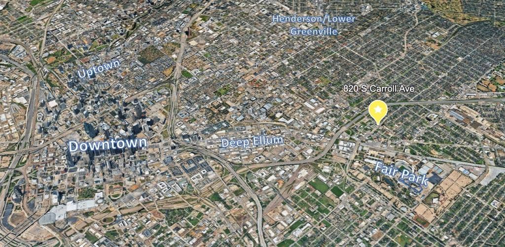 820 S Carroll Avenue, Dallas, TX 75223 820 S Carroll Avenue, Dallas, TX 75223