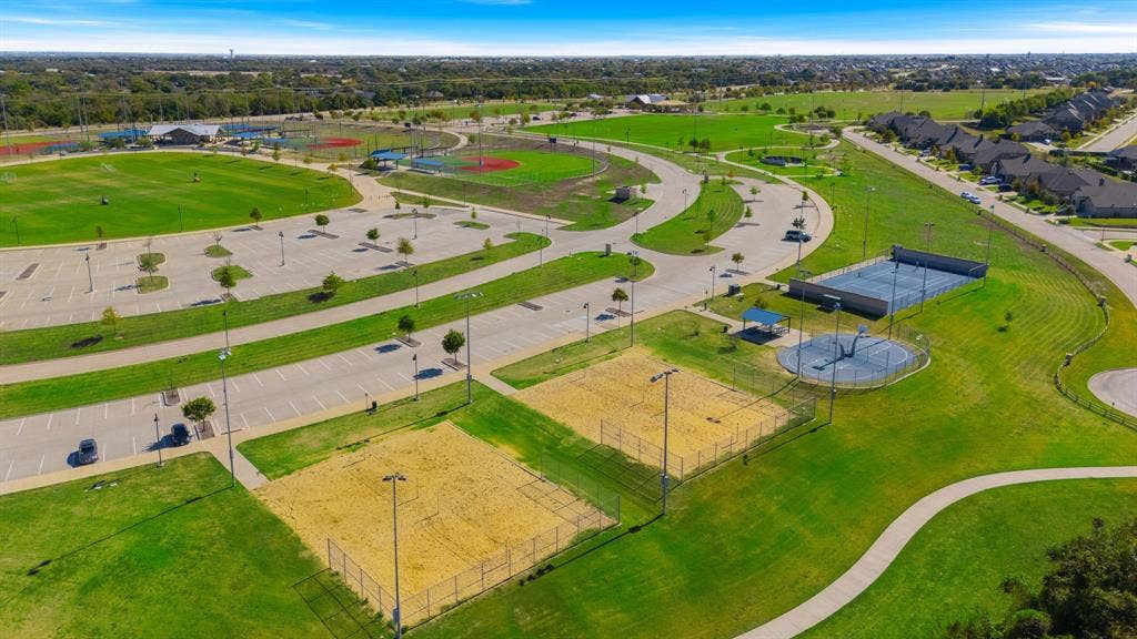 Drone / aerial view of community