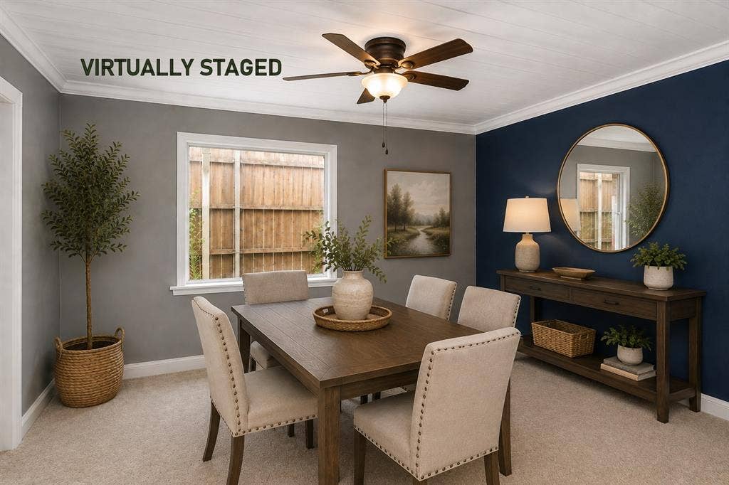 730 Valiant Circle, Garland, TX 75043 DINING AREA VIRTUALLY STAGED