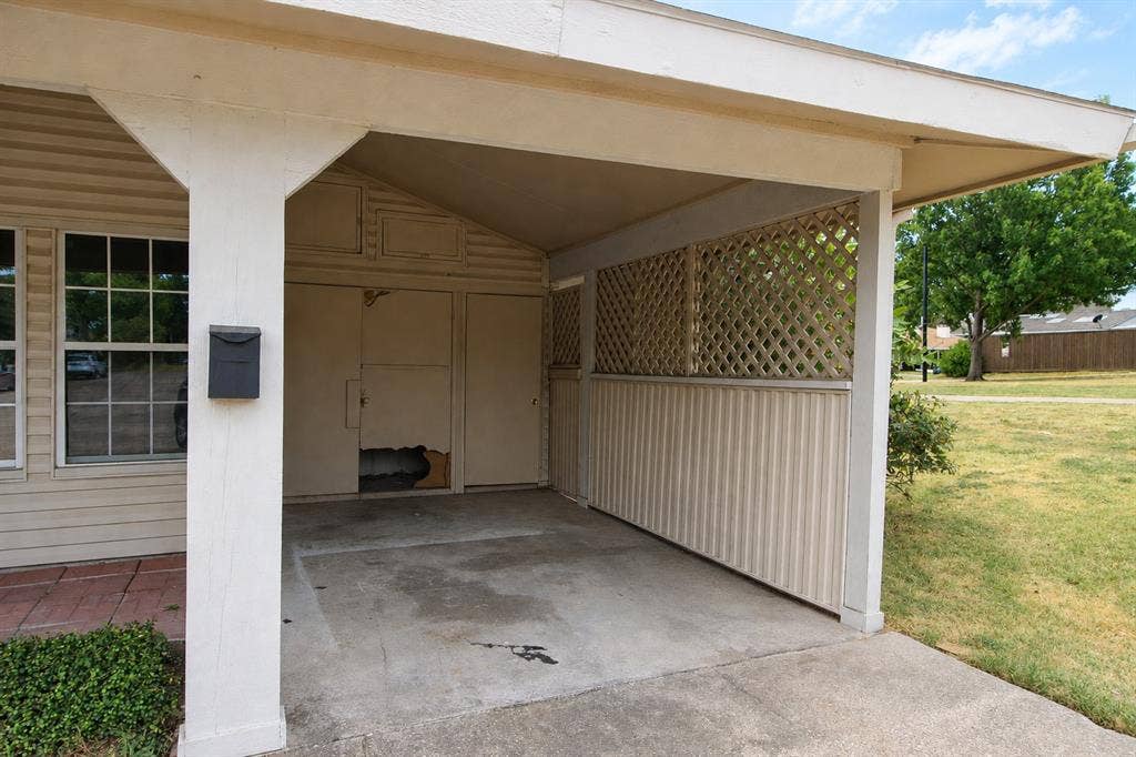 730 Valiant Circle, Garland, TX 75043 CARPORT