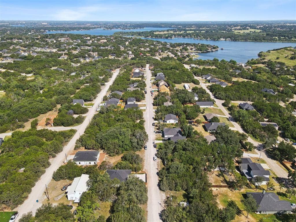Street Aerial View of how close to the Lake