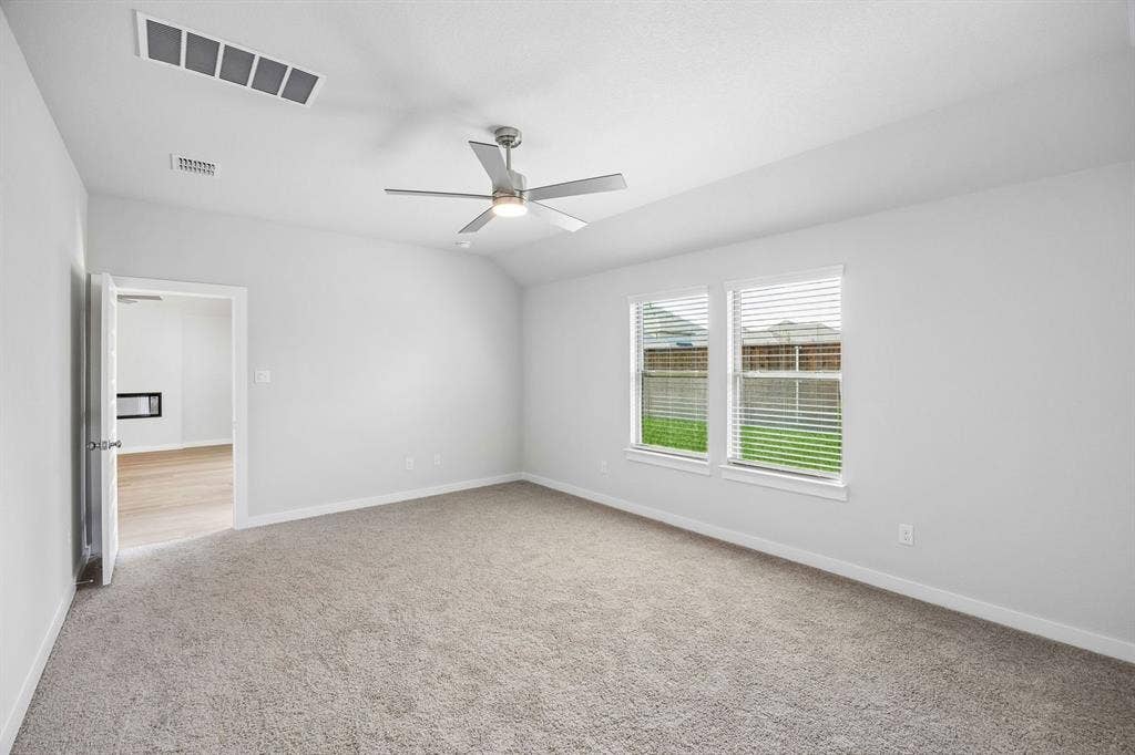 1401 Companero Street, Haslet, TX 76052 Primary Suite in the Oscar home plan by Trophy Signature Homes – REPRESENTATIVE PHOTO