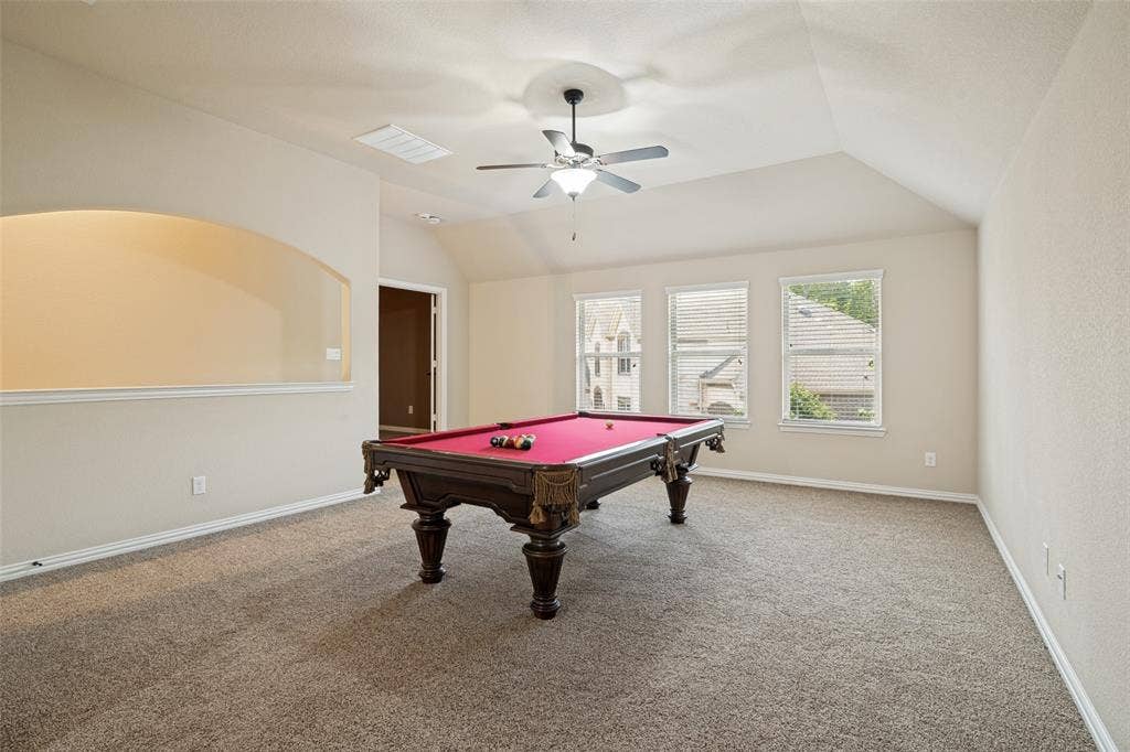 10002 Edgeway Circle, Rowlett, TX 75089 Game room with acess to media theater.