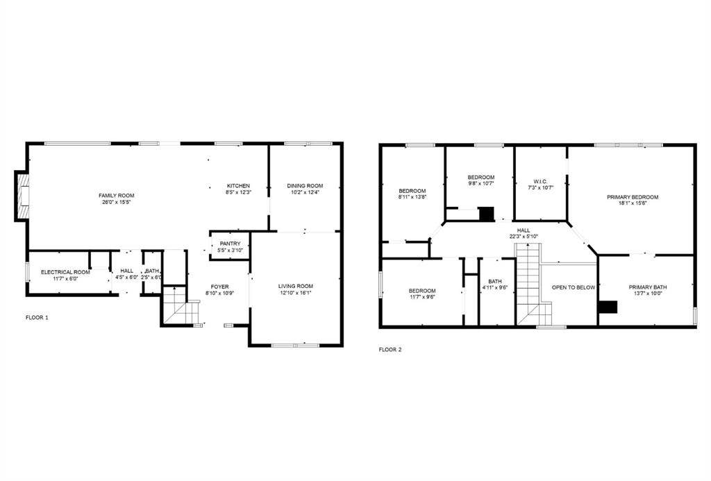 6833 Lyndale Drive, Watauga, TX 76148 View of floor plan / room layout