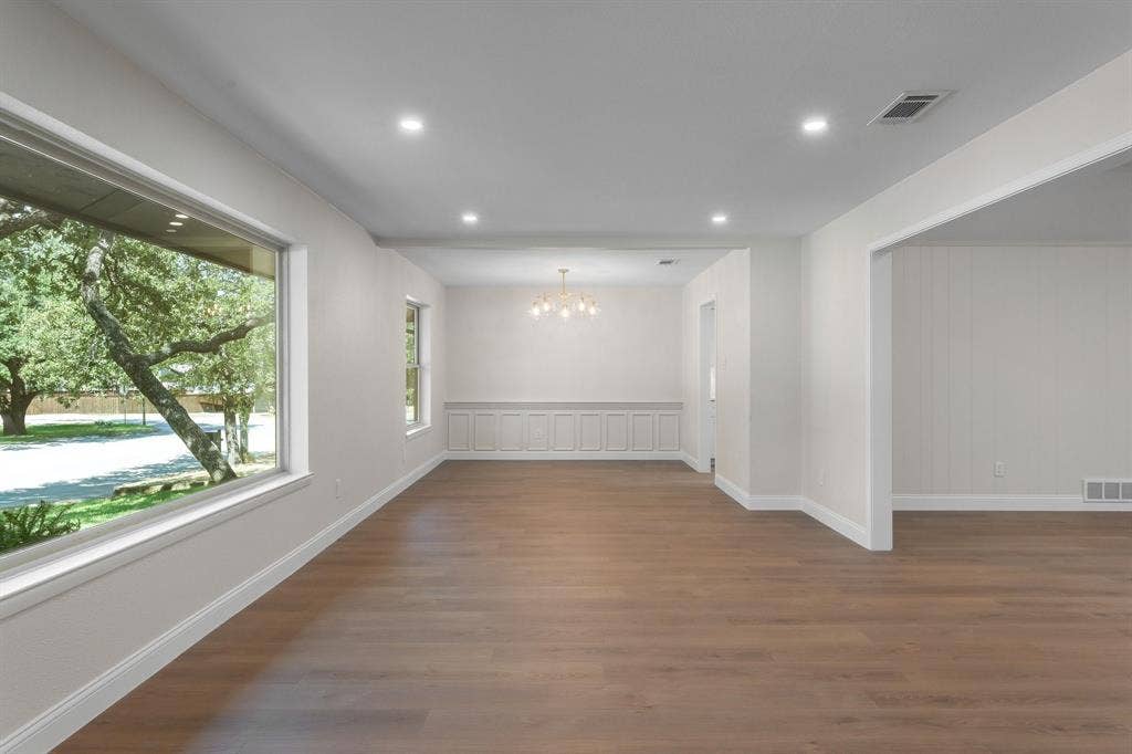 2844 Hurstview Drive, Hurst, TX 76054 Expansive second living and dining areas.