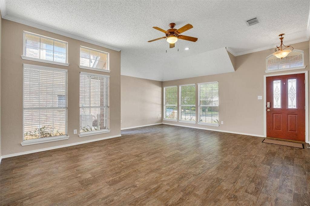 12 Harper Drive, Allen, TX 75002 Entryway into dining area or large formal.