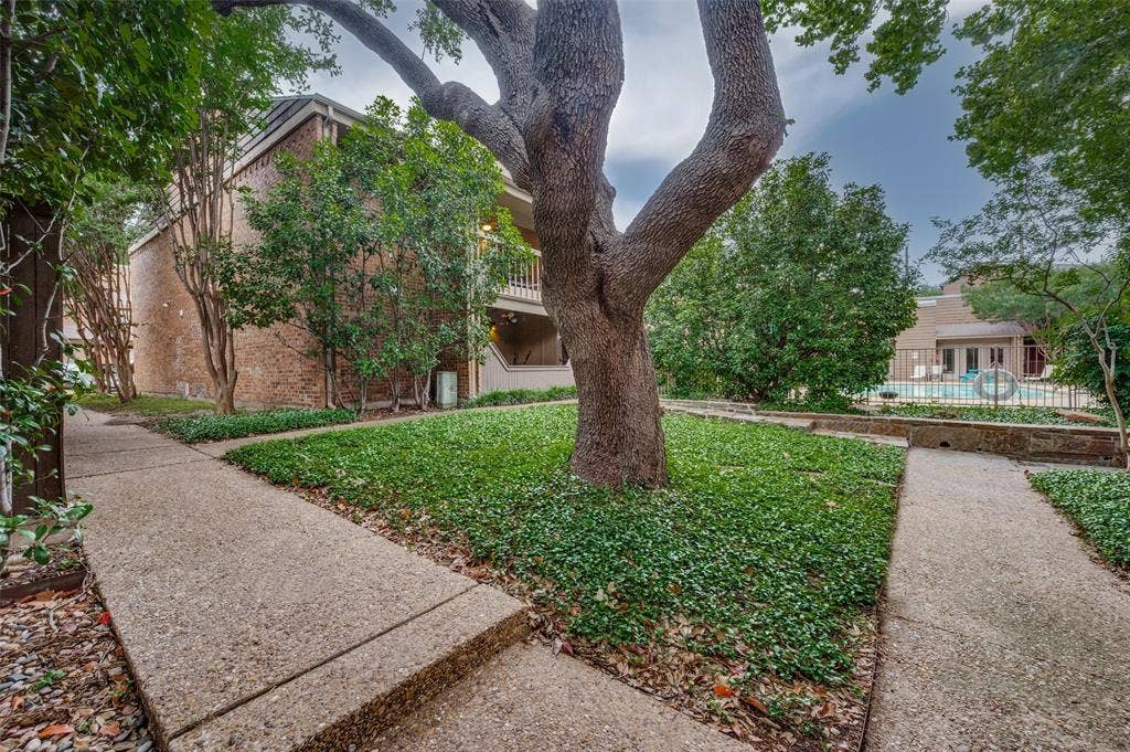 5140 Amesbury Drive, #212, Dallas, TX 75206 Mature Trees at The Arrangement Condos