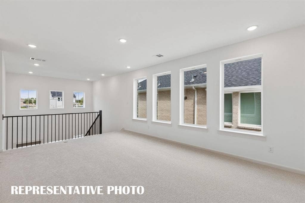 3601 Shepherd Way, McKinney, TX 75071 Light, bright and spacious, you'll love hosting family game night or big game day parties in this wonderful game room! REPRESENTATIVE PHOTO