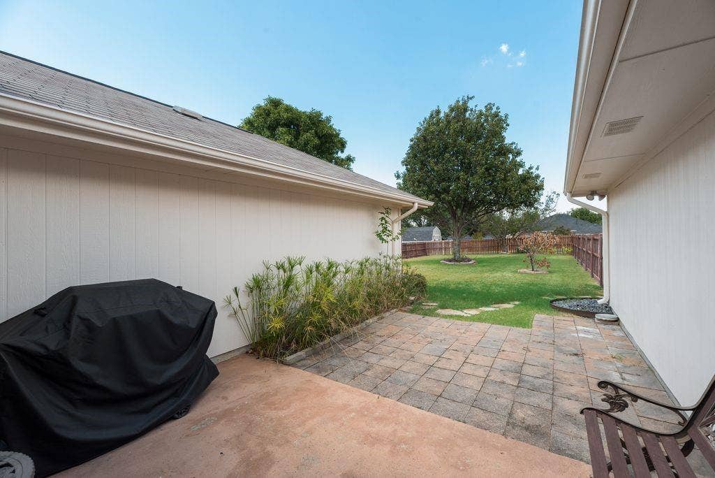 1485 Ashbourne Drive, Rockwall, TX 75087 Exterior Patio and grilling area