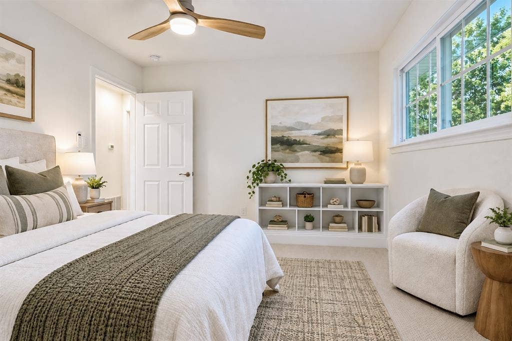 407 Valley Cove Drive, Richardson, TX 75080 Second Bedroom, virtually staged