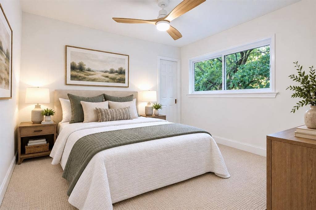 407 Valley Cove Drive, Richardson, TX 75080 Third Bedroom, virtually staged