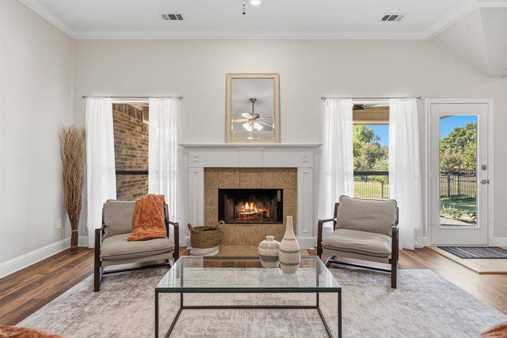 201 Midnight Drive, Royse City, TX 75189 Circle the fire on those chilly nights