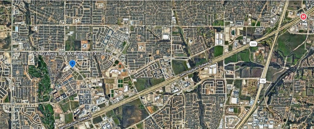 5740 Alma Road, McKinney, TX 75070 Close proximity to Hwy 121/Sam Rayburn Tollroad and Central Expressway/Hwy 75