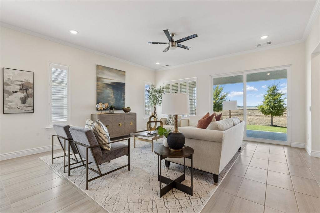 Open living area