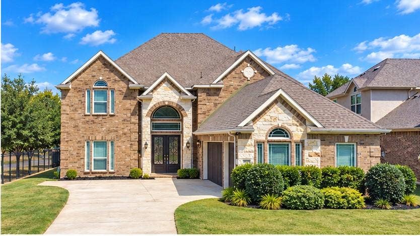 1400 Bonanza Lane, Corinth, TX 76208 Front of Home