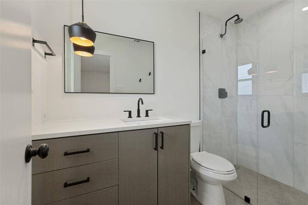 2413 Patricia Lane, Garland, TX 75041 Fully remodeled primary bathroom