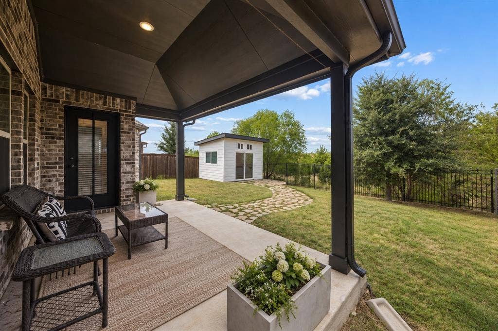 2405 Solomons Place, Wylie, TX 75098 Greenbelt lot with a trail to the lake! Bonus building that can be anything you'd like!!