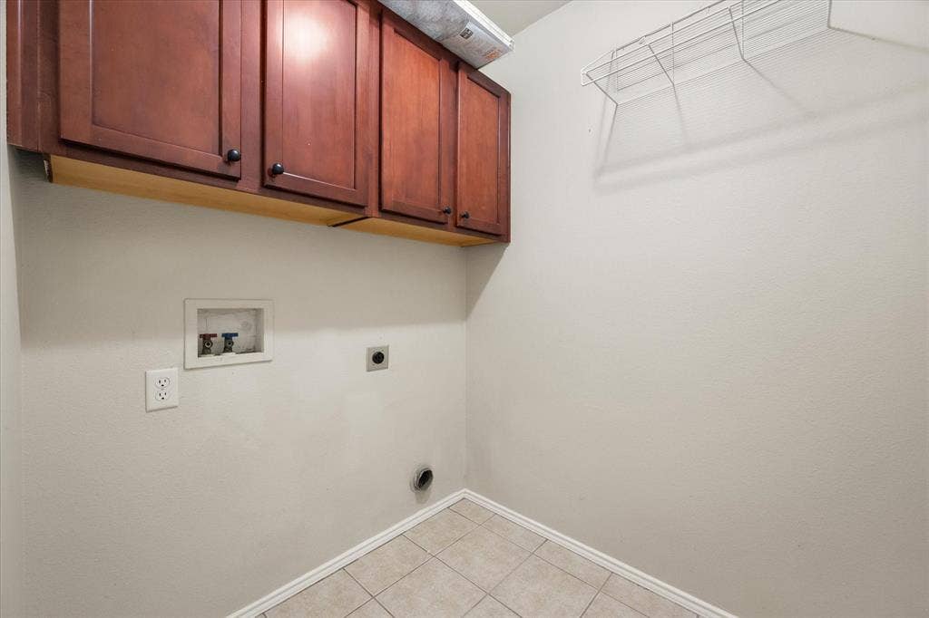 1017 Caleb Street, Burleson, TX 76028 Cabinet storage in Laundry room