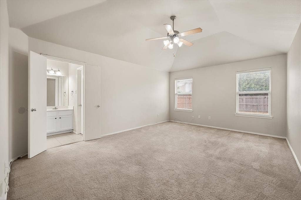 1017 Caleb Street, Burleson, TX 76028 Spacious primary bedroom