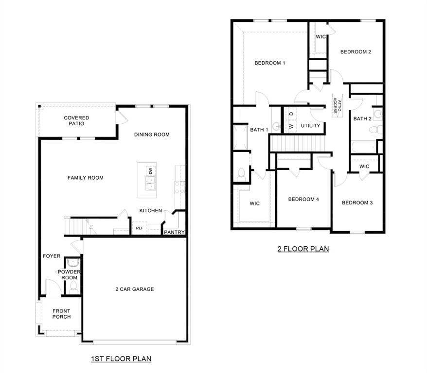5610 Gannet Place, Crandall, TX 75114 Floor plan