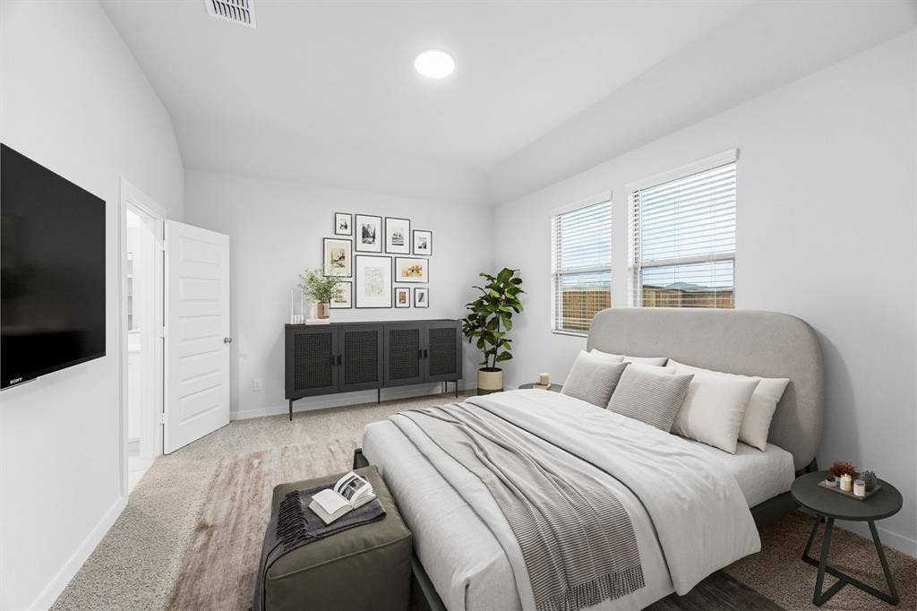 528 Green Gables Drive, Princeton, TX 75071 Primary Suite in the Cedar home plan by Trophy Signature Homes – REPRESENTATIVE PHOTO