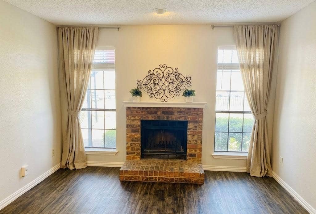 7621 Mccallum Boulevard, #108, Dallas, TX 75252 Curtains are virtually staged