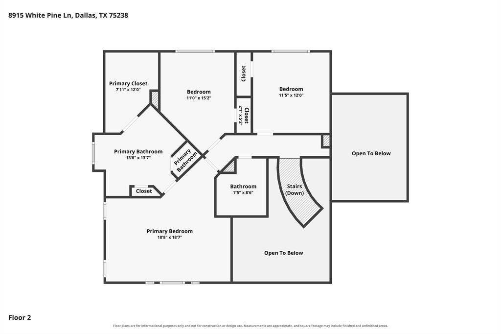 8915 White Pine Lane, Dallas, TX 75238 8915 White Pine Lane, Dallas, TX 75238