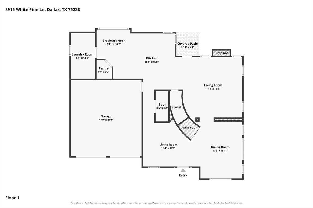 8915 White Pine Lane, Dallas, TX 75238 8915 White Pine Lane, Dallas, TX 75238