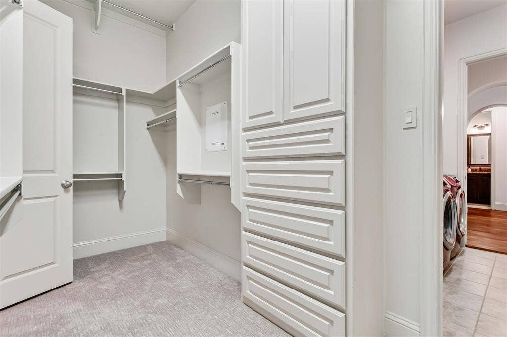 Primary custom closet