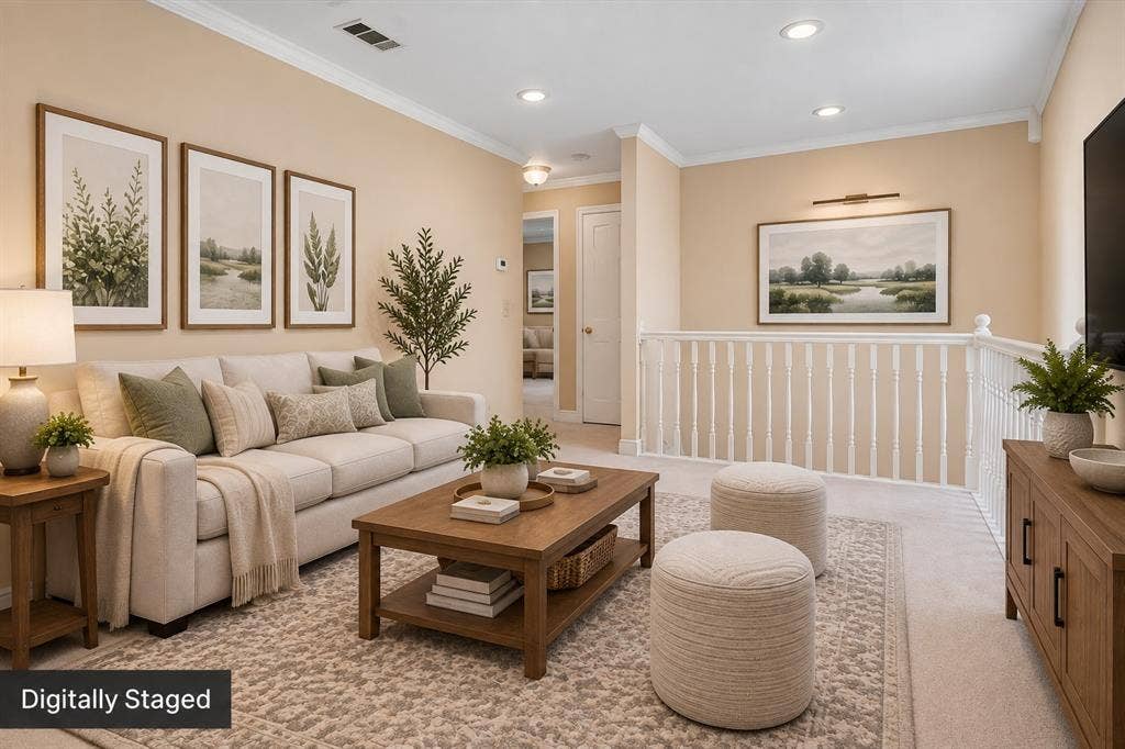 3417 Alsten Lane, Plano, TX 75093 Loft/game roomdigitally staged